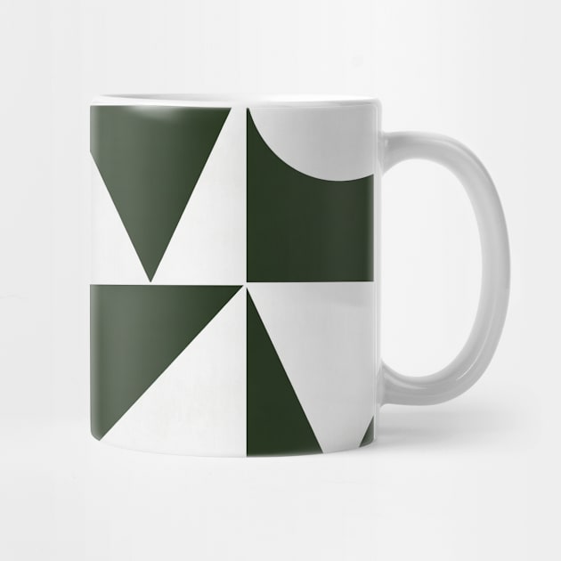 My Favorite Geometric Patterns No.15 - Deep Green by ZoltanRatko